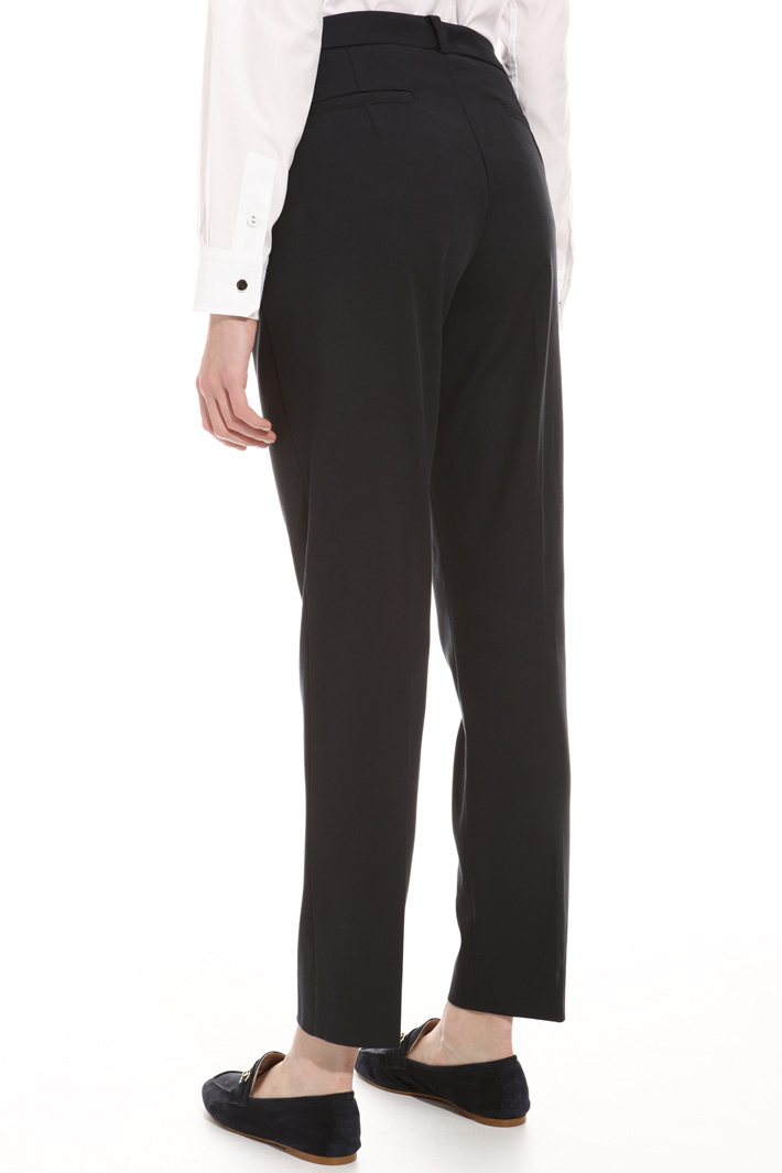 Pantalone sigaretta in cotone Intrend Pantalone sigaretta in cotone Intrend