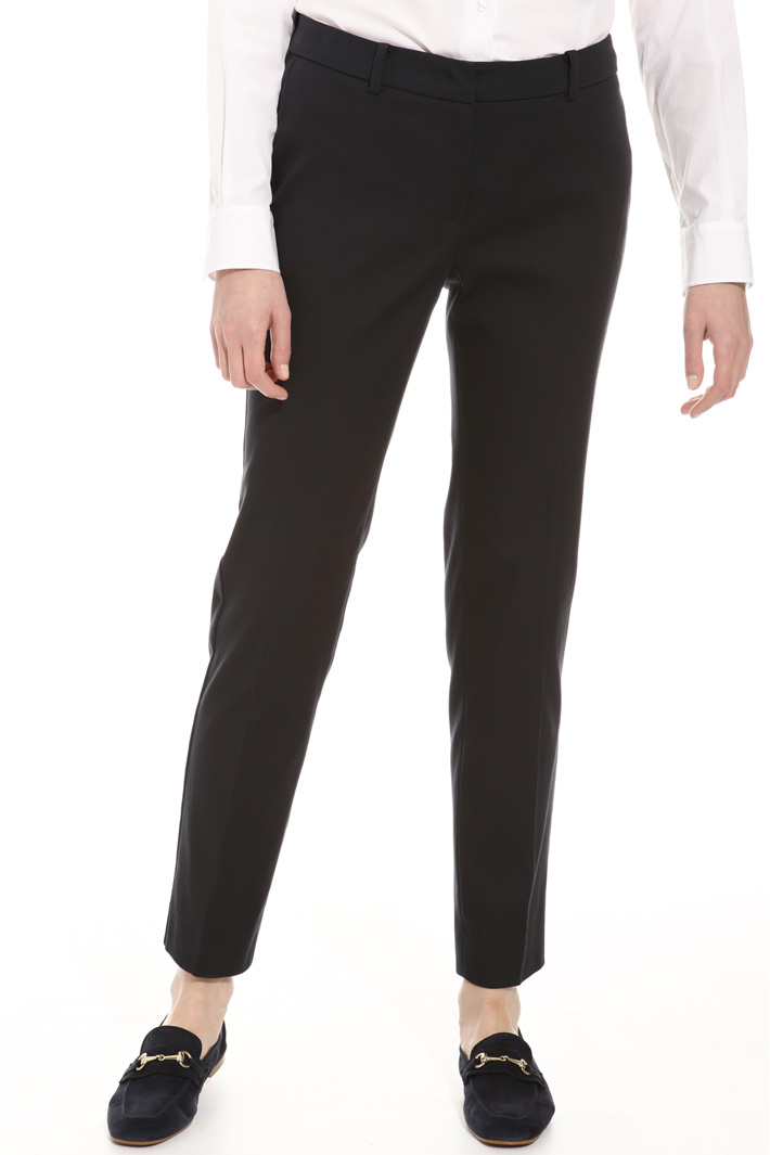 Pantalone sigaretta in cotone Intrend Pantalone sigaretta in cotone Intrend