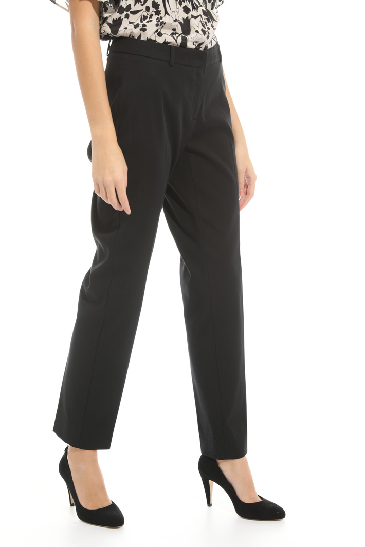 Pantalone sigaretta in cotone Intrend Pantalone sigaretta in cotone Intrend