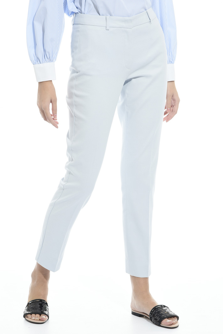 Pantalone sigaretta in cotone Intrend Pantalone sigaretta in cotone Intrend