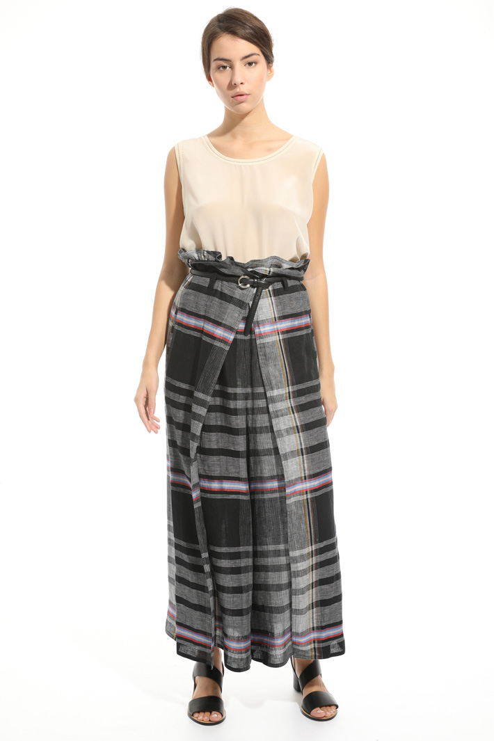 Wide linen trousers Intrend Wide linen trousers Intrend