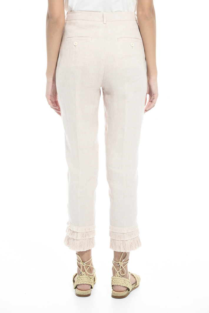 Fringed hem trousers Intrend Fringed hem trousers Intrend