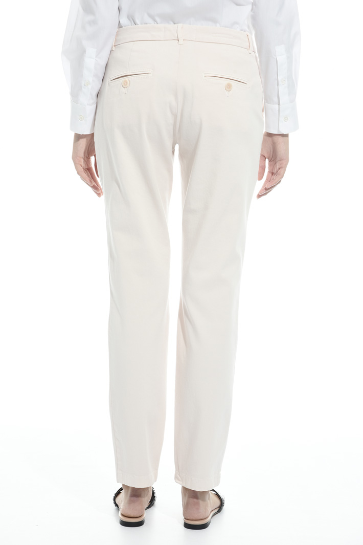 Pantalone sigaretta in cotone Intrend Pantalone sigaretta in cotone Intrend