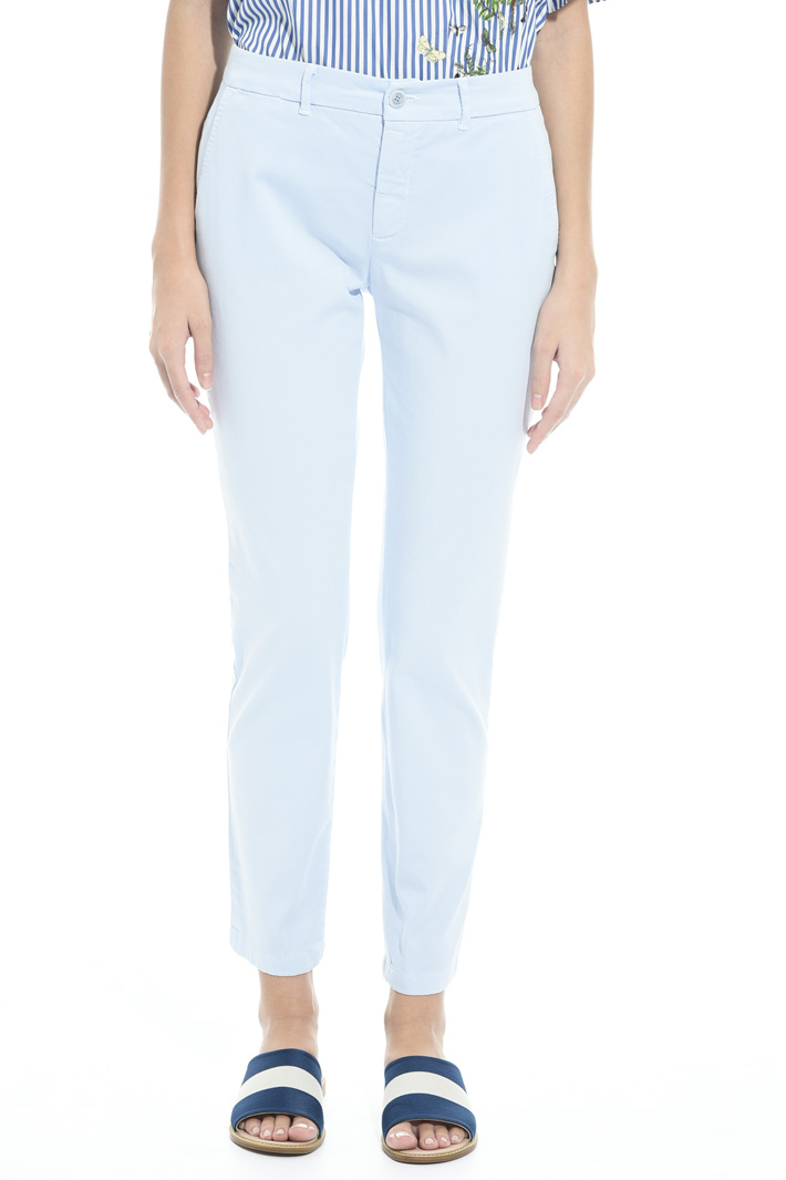 Cotton cigarette trousers Intrend Cotton cigarette trousers Intrend