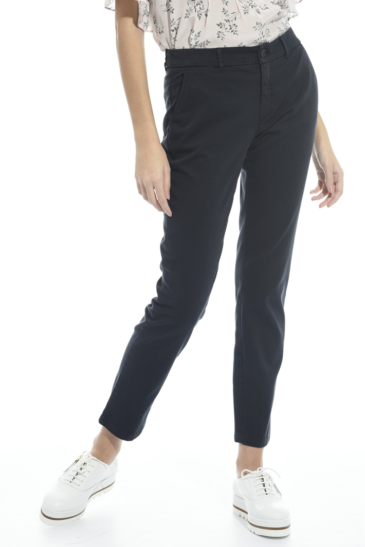 Cotton cigarette trousers Intrend Cotton cigarette trousers Intrend