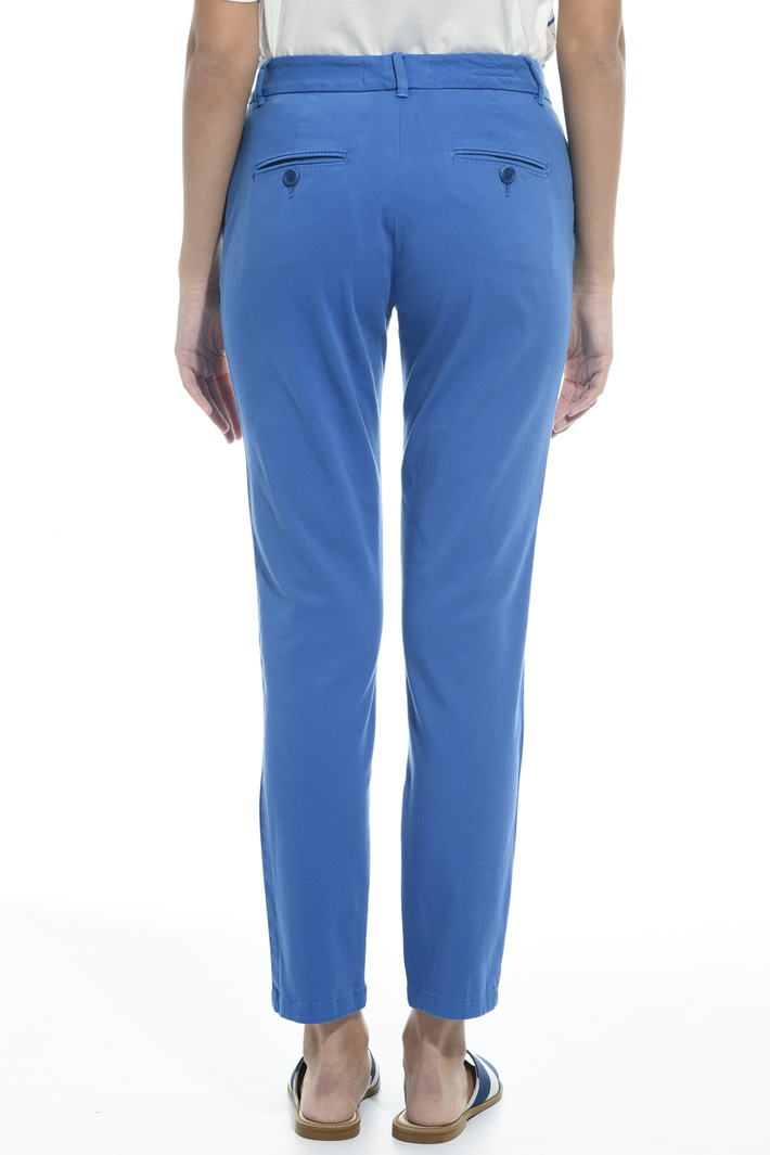 Pantalone sigaretta in cotone Intrend Pantalone sigaretta in cotone Intrend