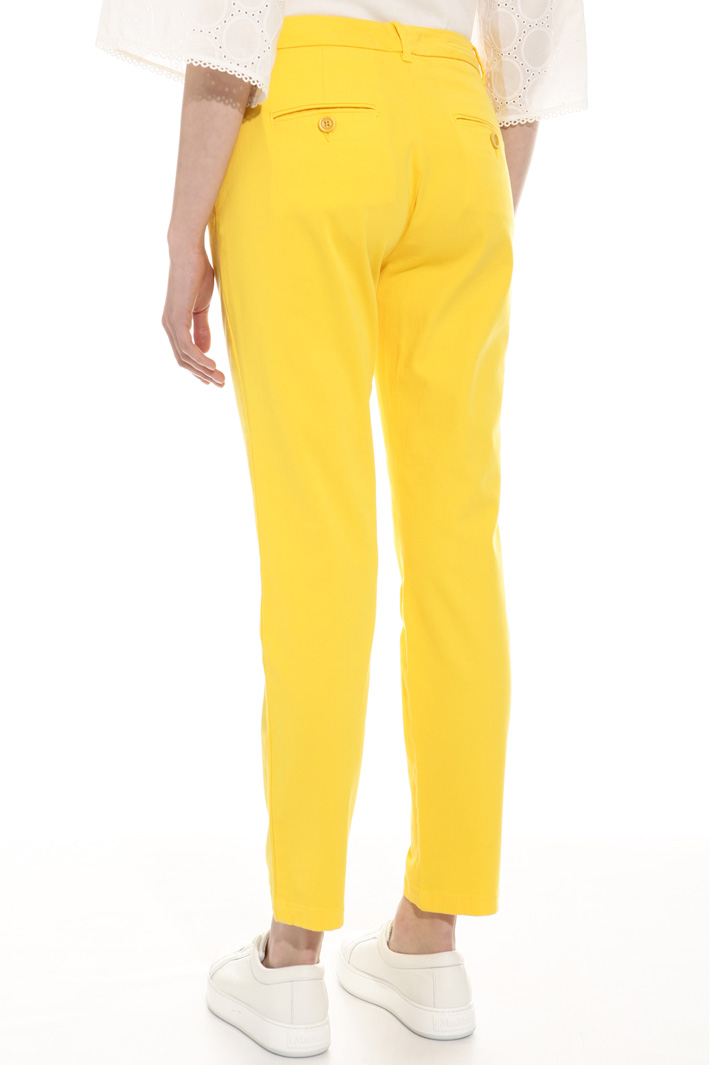 Cotton cigarette trousers Intrend Cotton cigarette trousers Intrend