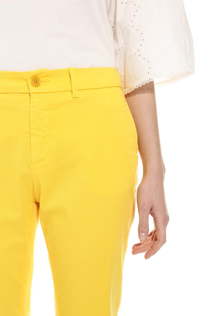 Cotton cigarette trousers Intrend Cotton cigarette trousers Intrend