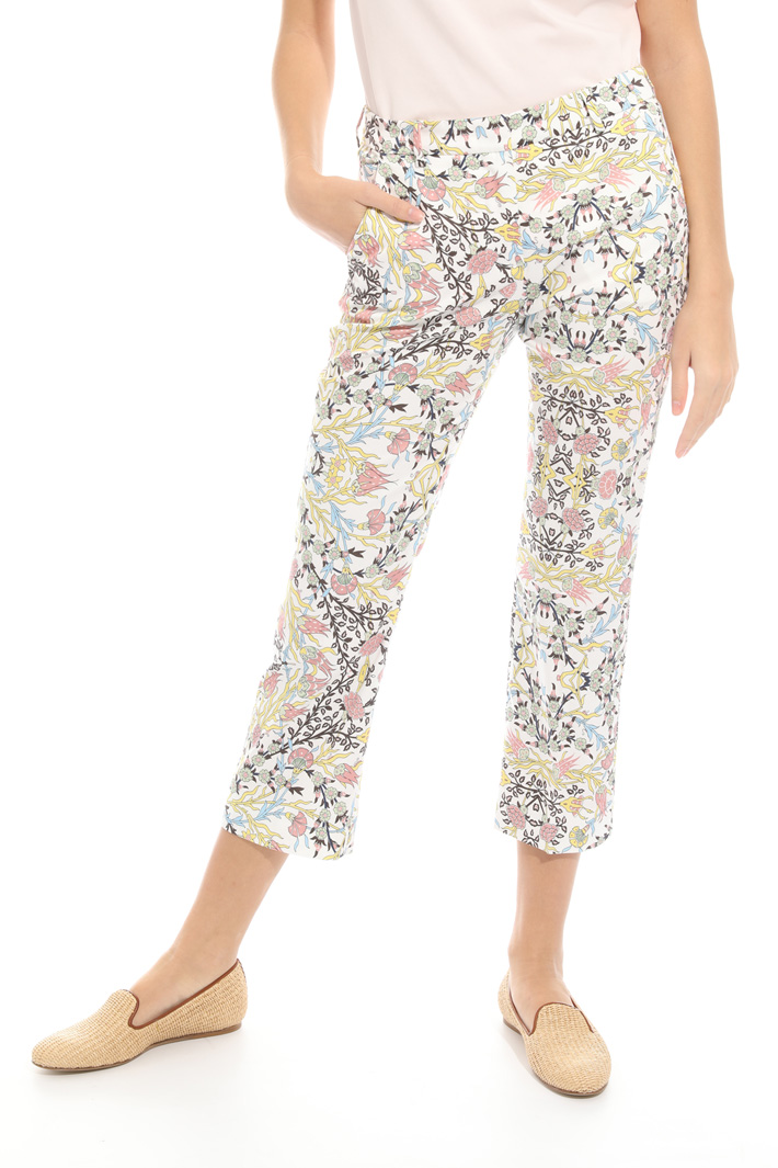 Pantalone in raso di cotone Intrend Pantalone in raso di cotone Intrend