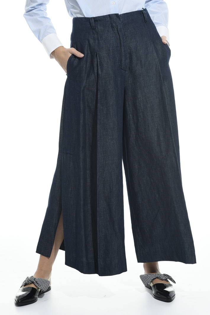 Pantalone ampio con spacchi Intrend Pantalone ampio con spacchi Intrend