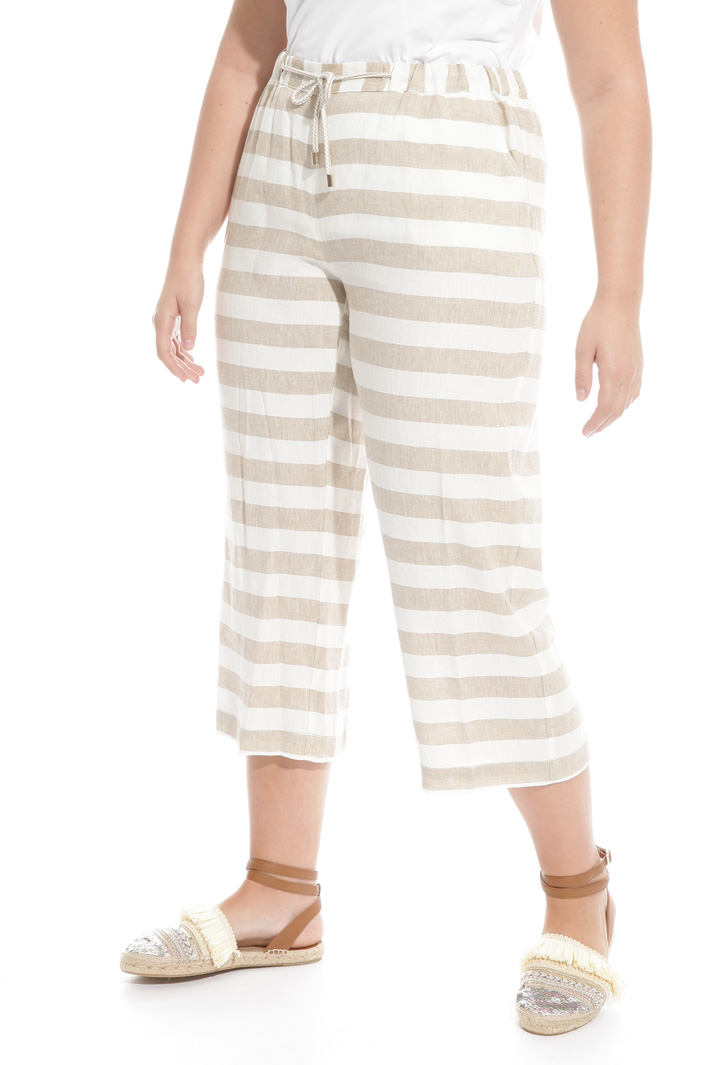 Pantalone in viscosa e lino Intrend Pantalone in viscosa e lino Intrend