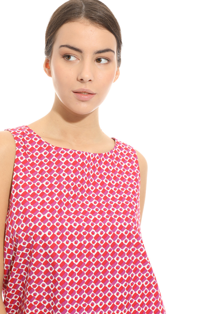 Top in popeline stampato Intrend Top in popeline stampato Intrend