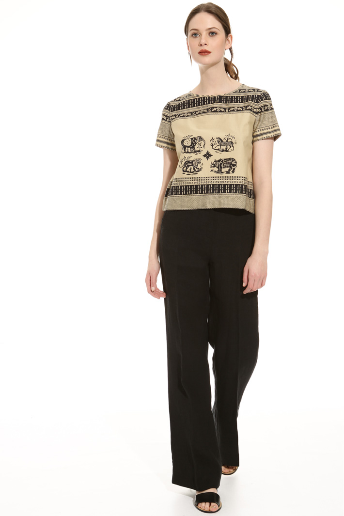 Top boxy in cotone Intrend Top boxy in cotone Intrend