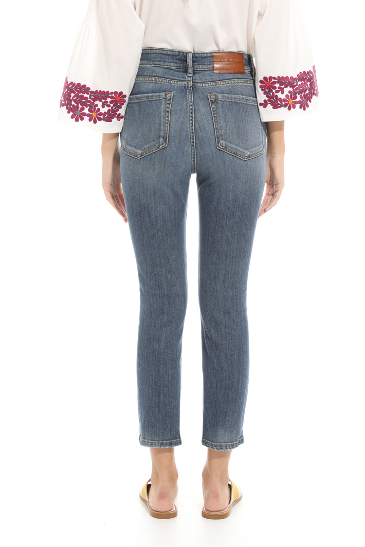 Cropped denim jeans Intrend Cropped denim jeans Intrend