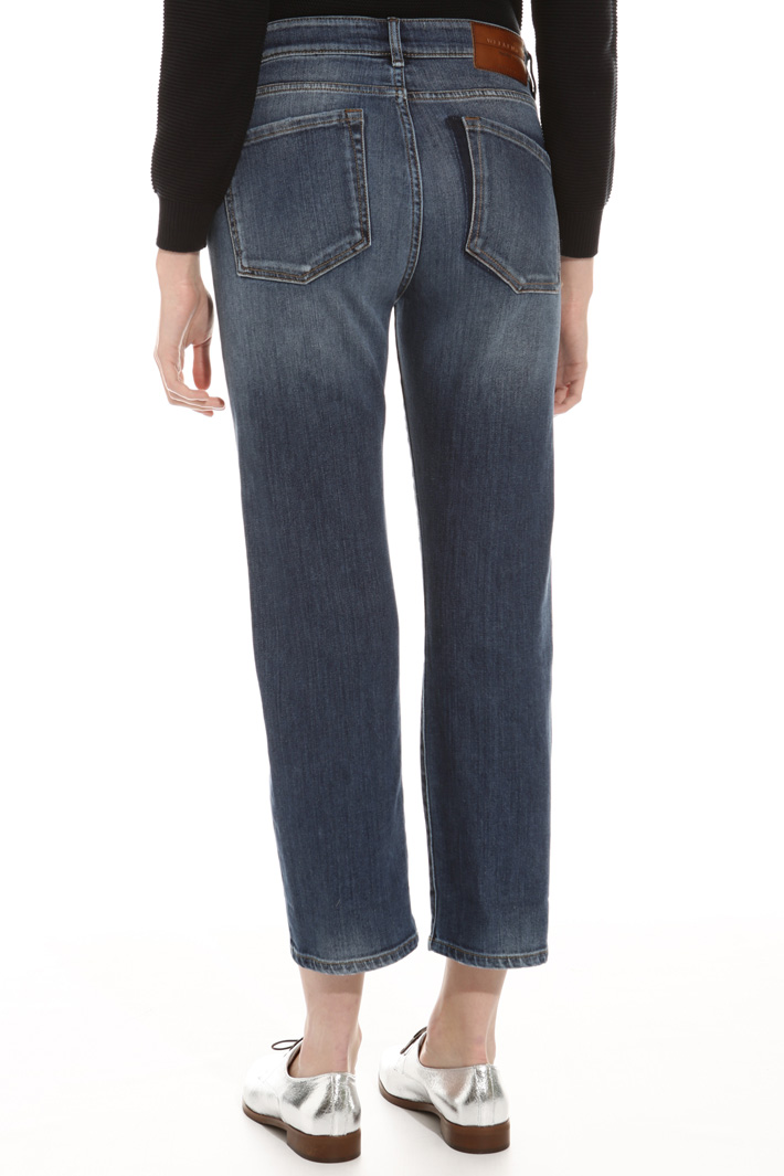 Cropped straight leg jeans Intrend Cropped straight leg jeans Intrend