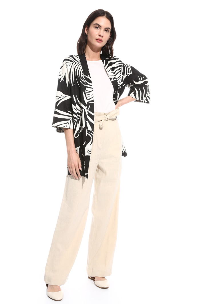 Giacca in shantung stampato Intrend Giacca in shantung stampato Intrend