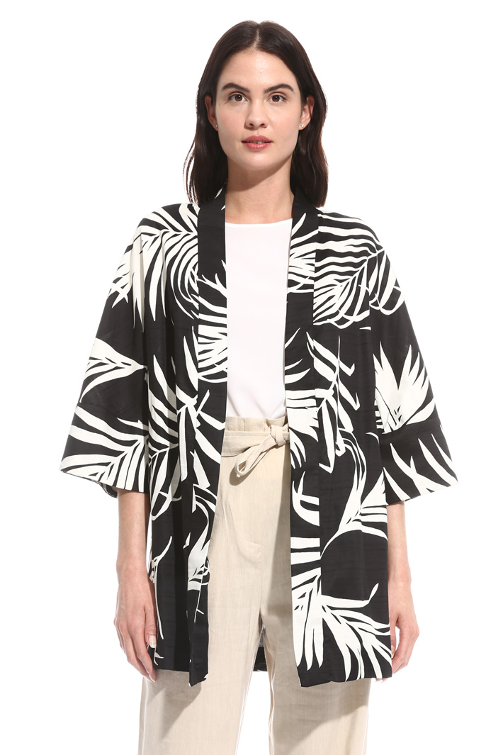 Giacca in shantung stampato Intrend Giacca in shantung stampato Intrend