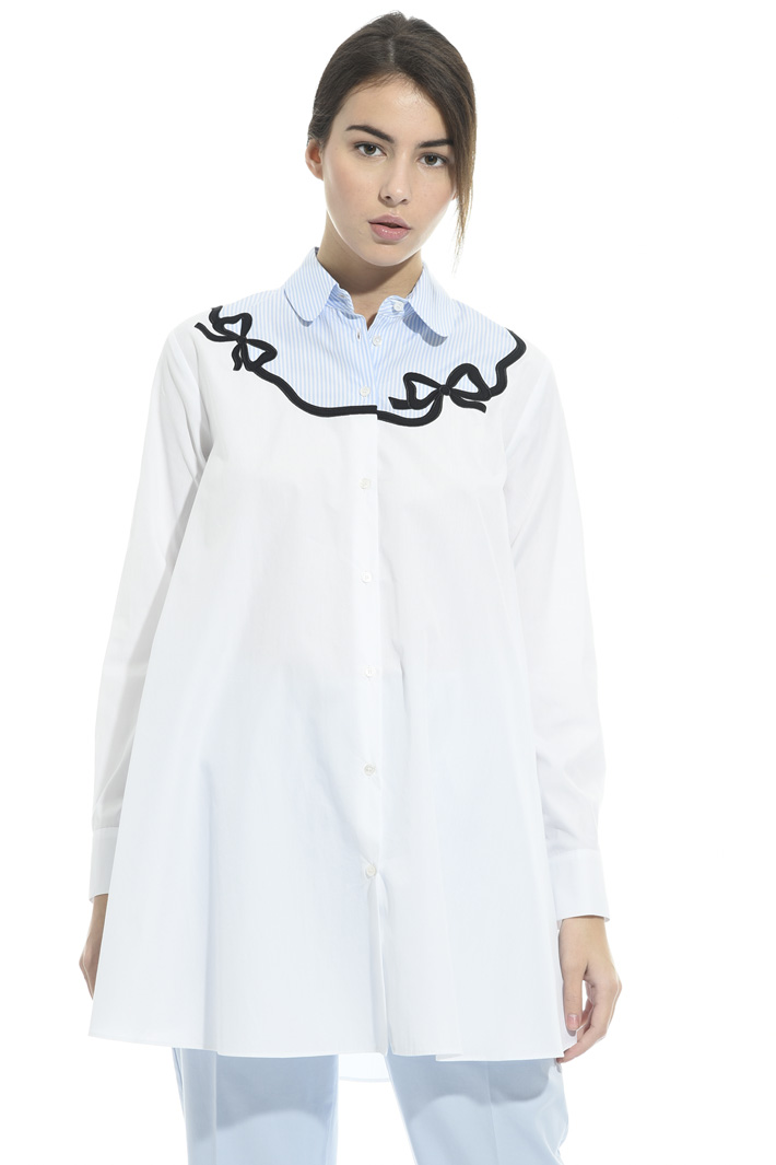 Camicia over con ricamo Intrend Camicia over con ricamo Intrend