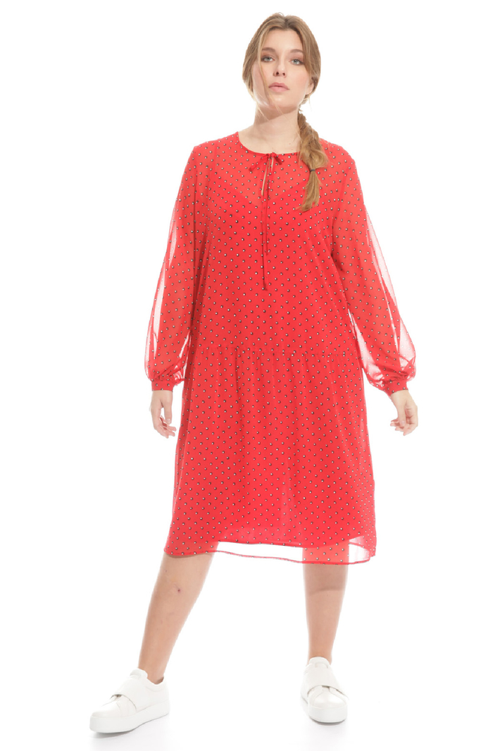 Abito in georgette stampata Intrend Abito in georgette stampata Intrend