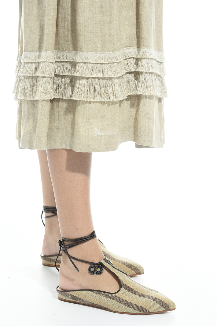 Fringed dress Intrend Fringed dress Intrend