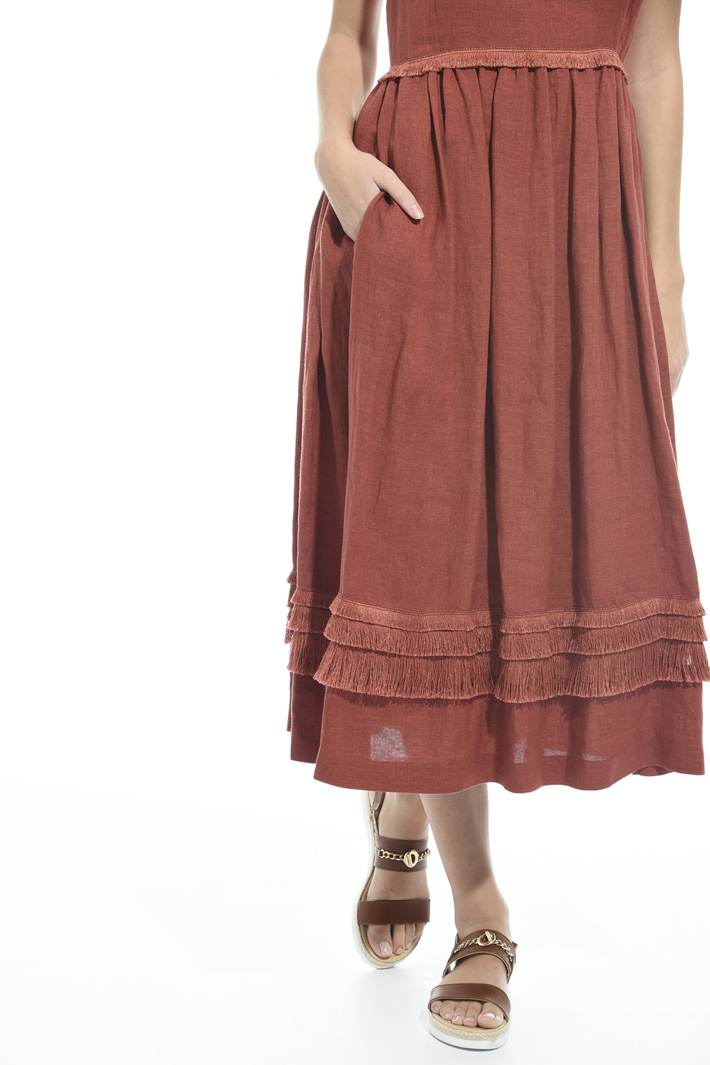 Fringed dress Intrend Fringed dress Intrend