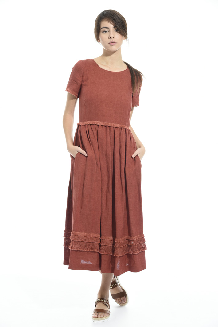 Fringed dress Intrend Fringed dress Intrend