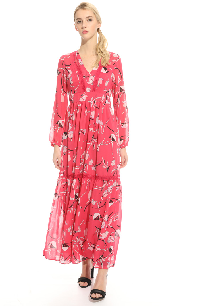 Abito fluido in georgette Intrend Abito fluido in georgette Intrend