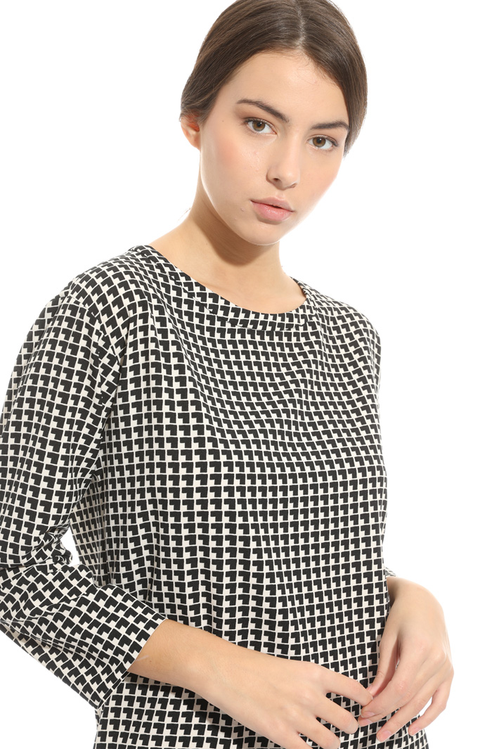 Abito tunica in cady fluido Intrend Abito tunica in cady fluido Intrend