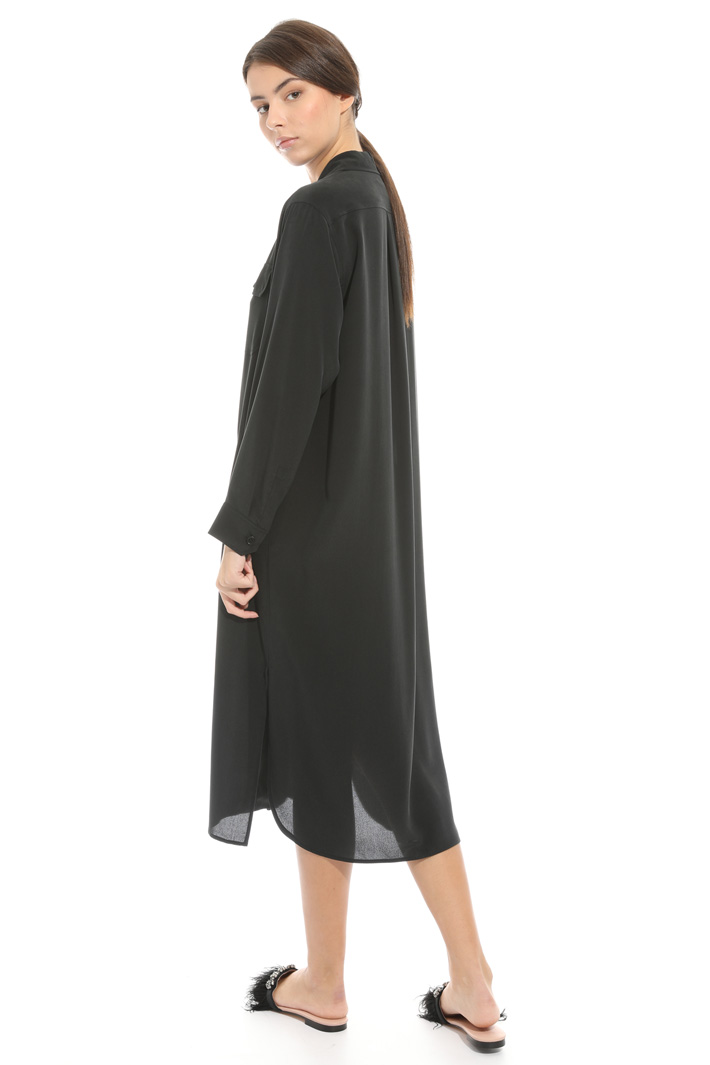 Silk chemisier dress Intrend Silk chemisier dress Intrend