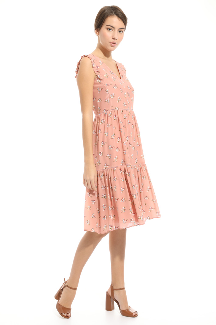 Printed silk dress Intrend Printed silk dress Intrend