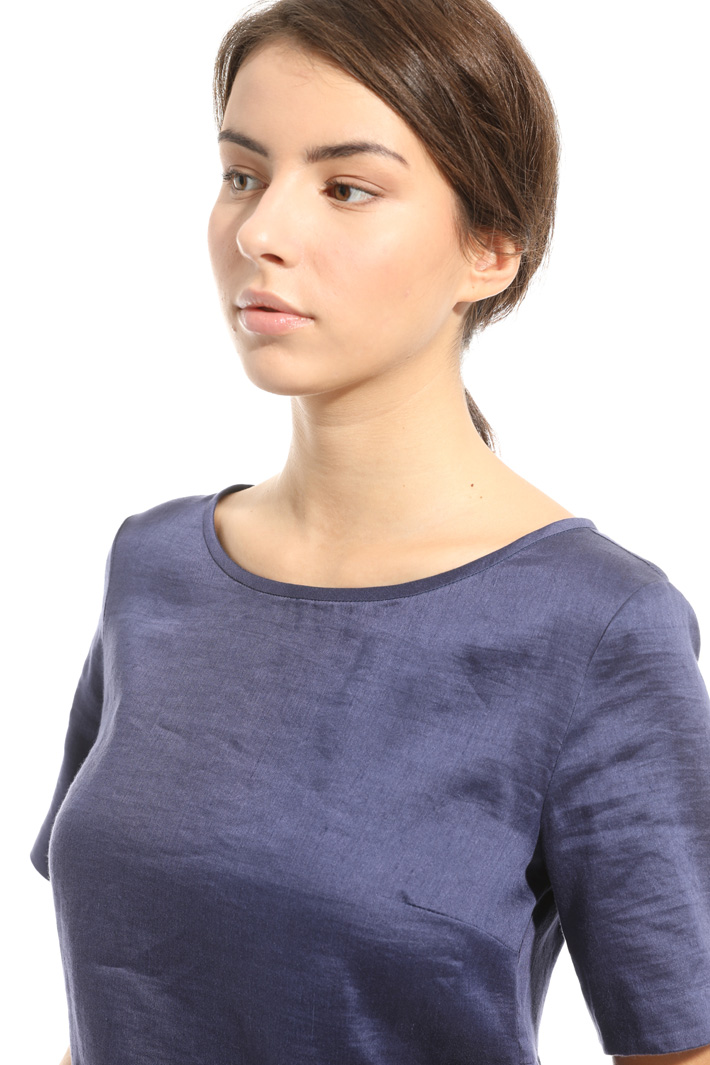 Linen and silk dress Intrend Linen and silk dress Intrend