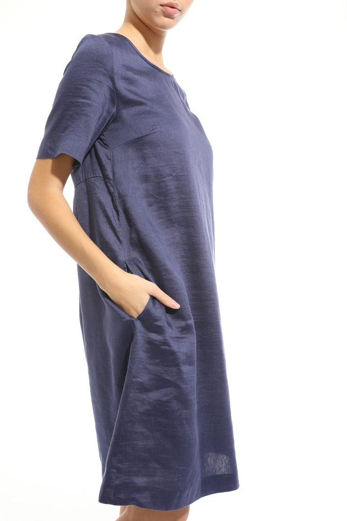 Linen and silk dress Intrend Linen and silk dress Intrend