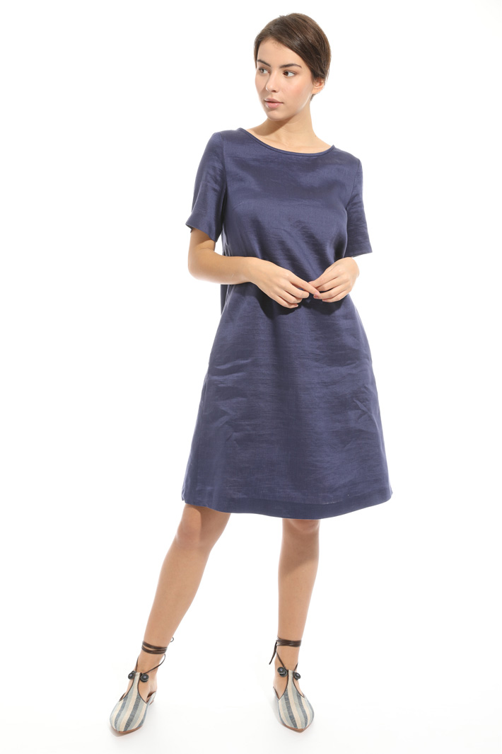 Linen and silk dress Intrend Linen and silk dress Intrend