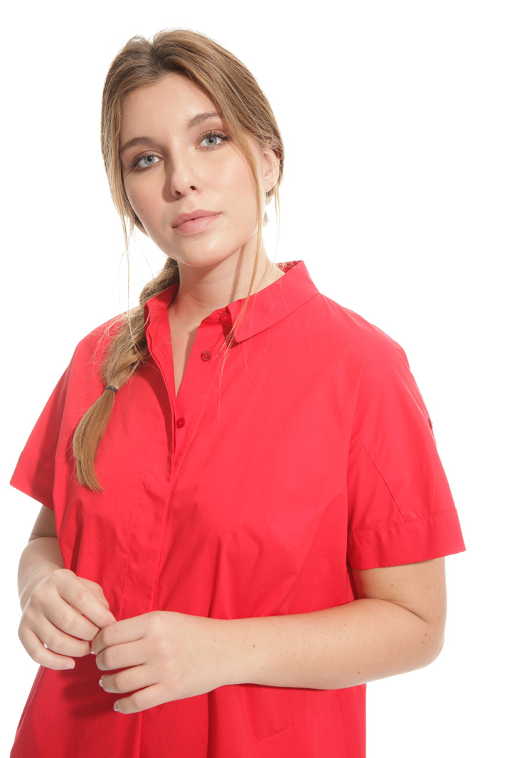 Abito polo in cotone comfort Abito polo in cotone comfort