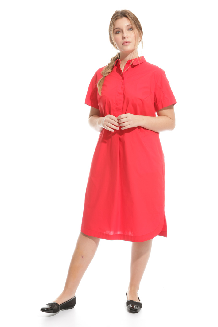 Abito polo in cotone comfort Abito polo in cotone comfort