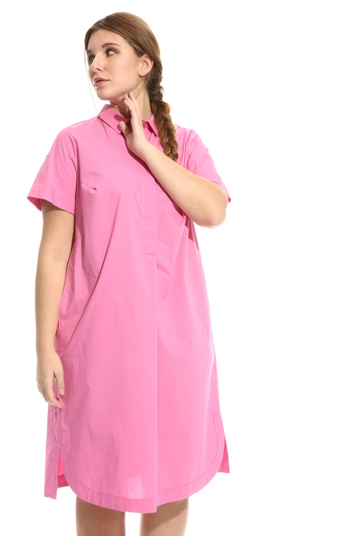 Abito polo in cotone comfort Intrend Abito polo in cotone comfort Intrend