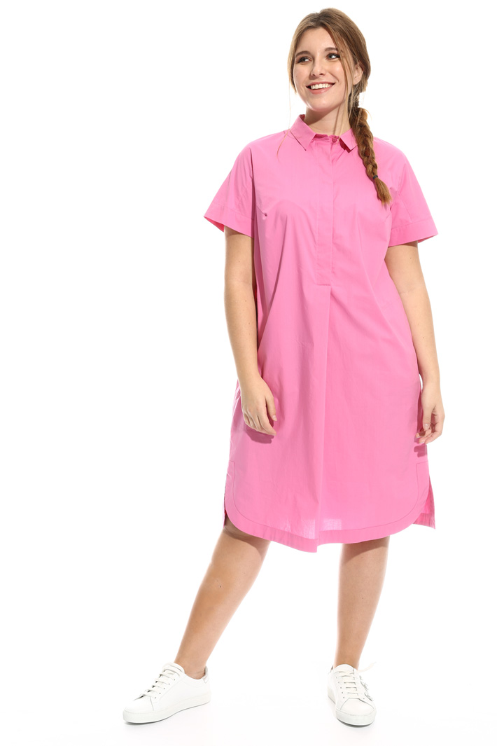 Abito polo in cotone comfort Intrend Abito polo in cotone comfort Intrend