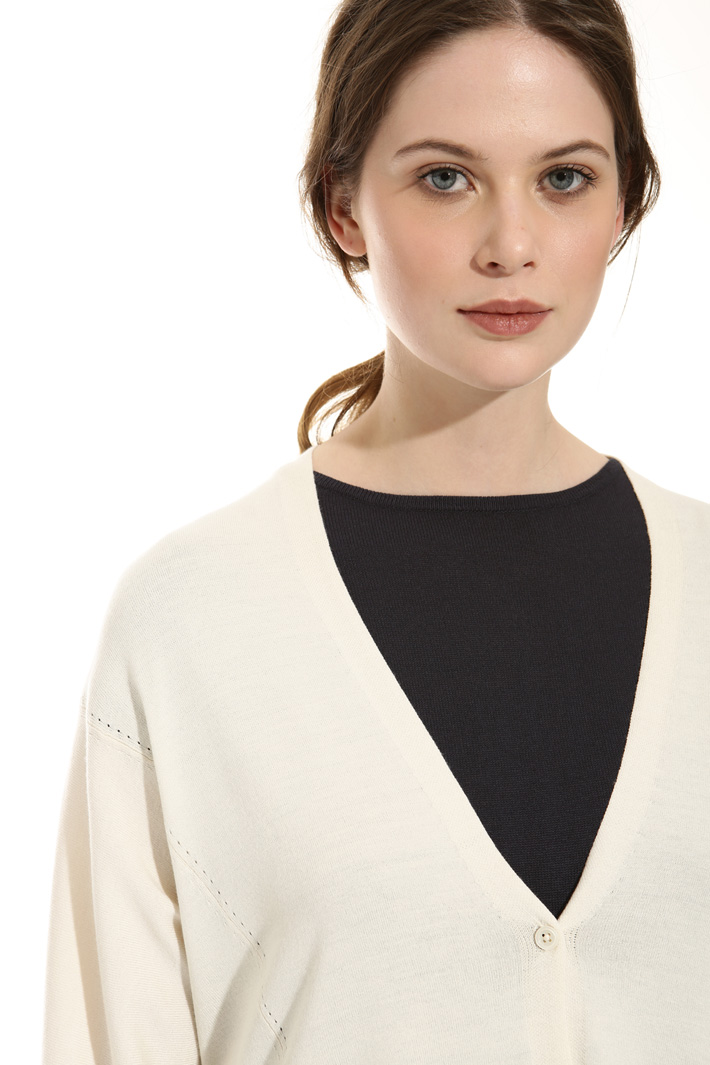 Cardigan con scollo a V Intrend Cardigan con scollo a V Intrend
