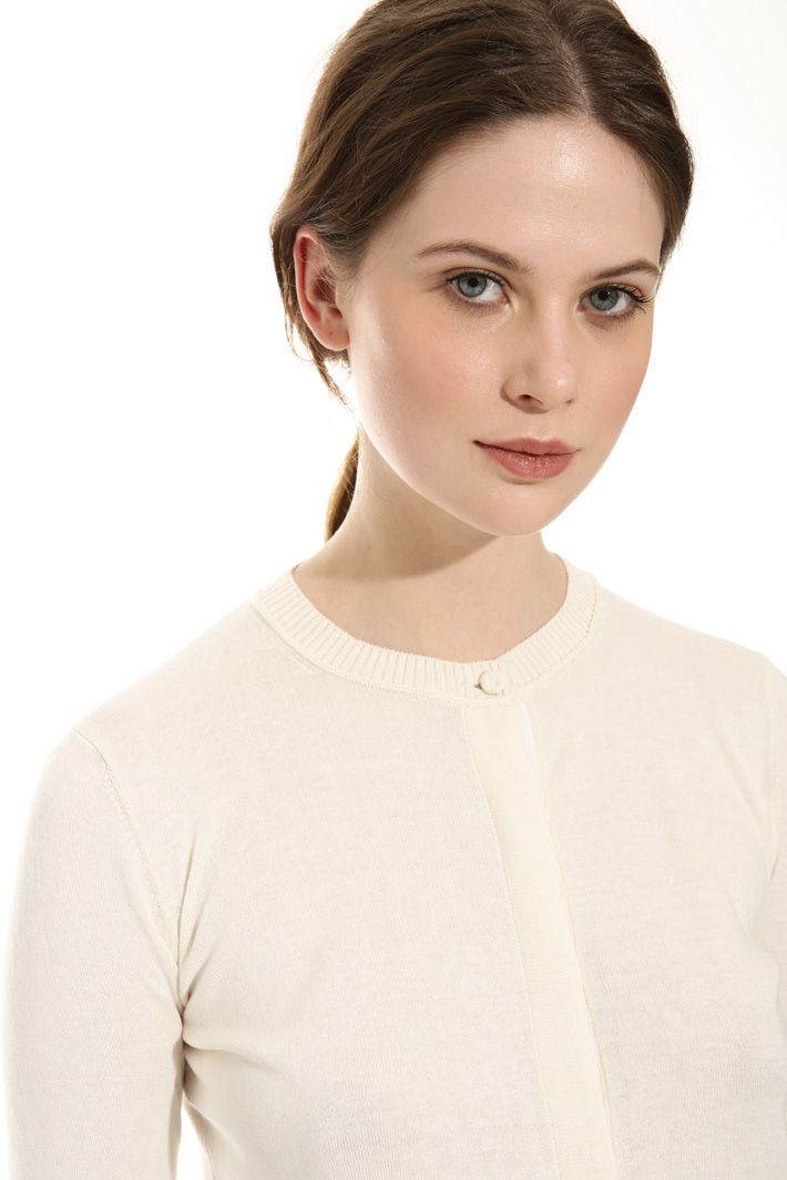 Cardigan in seta e cotone Intrend Cardigan in seta e cotone Intrend
