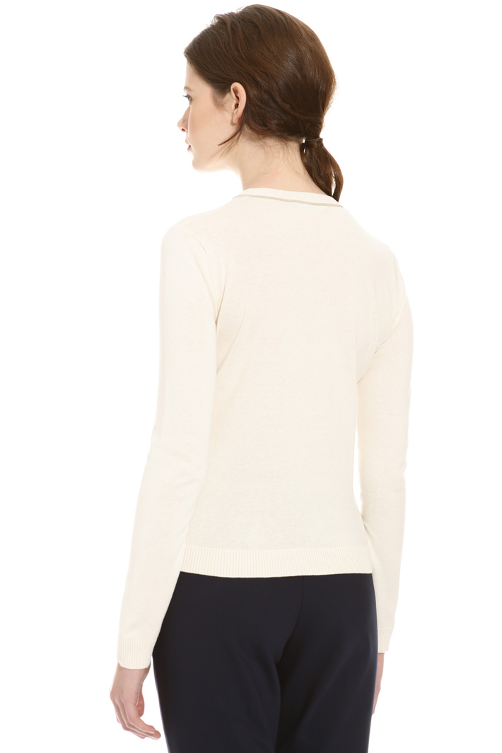 Silk and cotton cardigan Intrend Silk and cotton cardigan Intrend