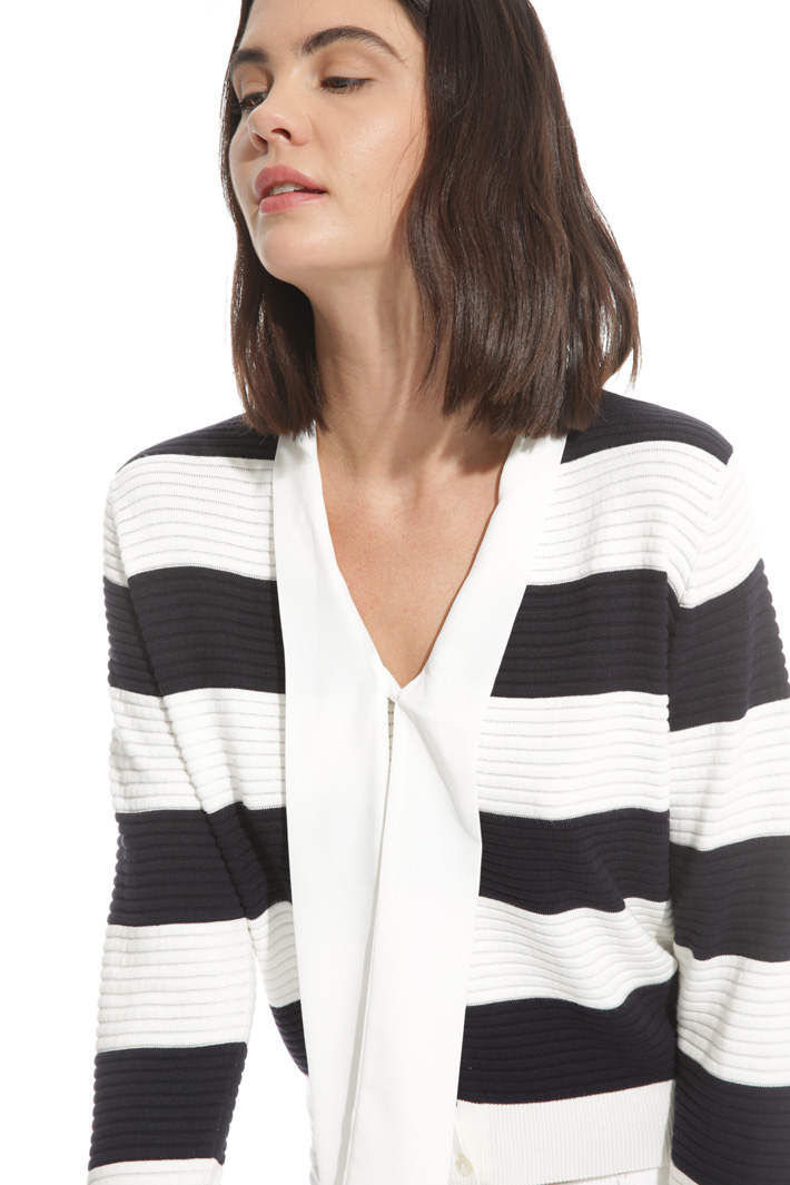 Maglia con fascia ad inserto Intrend Maglia con fascia ad inserto Intrend