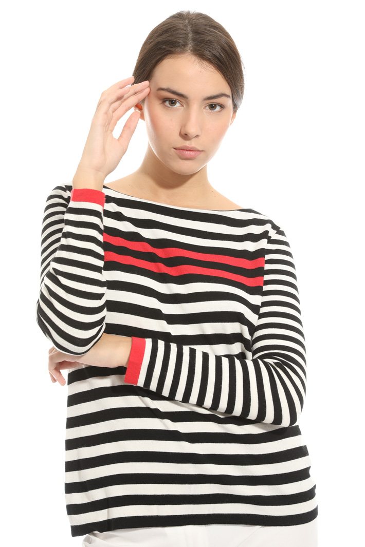 Maglia in jersey stampato Intrend Maglia in jersey stampato Intrend
