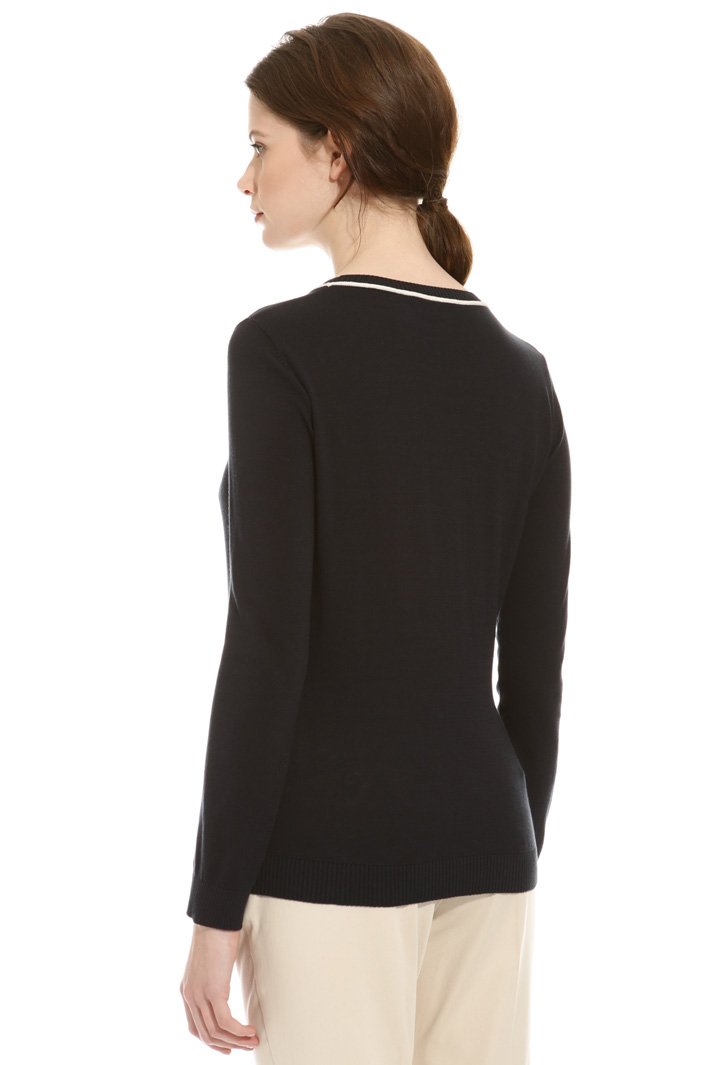 Silk and cotton sweater Intrend Silk and cotton sweater Intrend