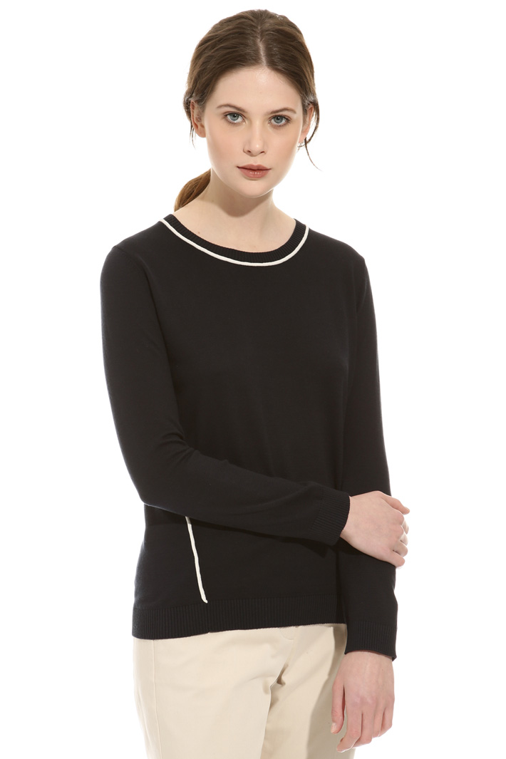 Silk and cotton sweater Intrend Silk and cotton sweater Intrend