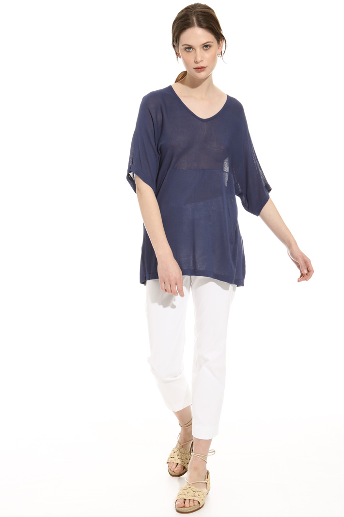 T-shirt over in viscosa Intrend T-shirt over in viscosa Intrend