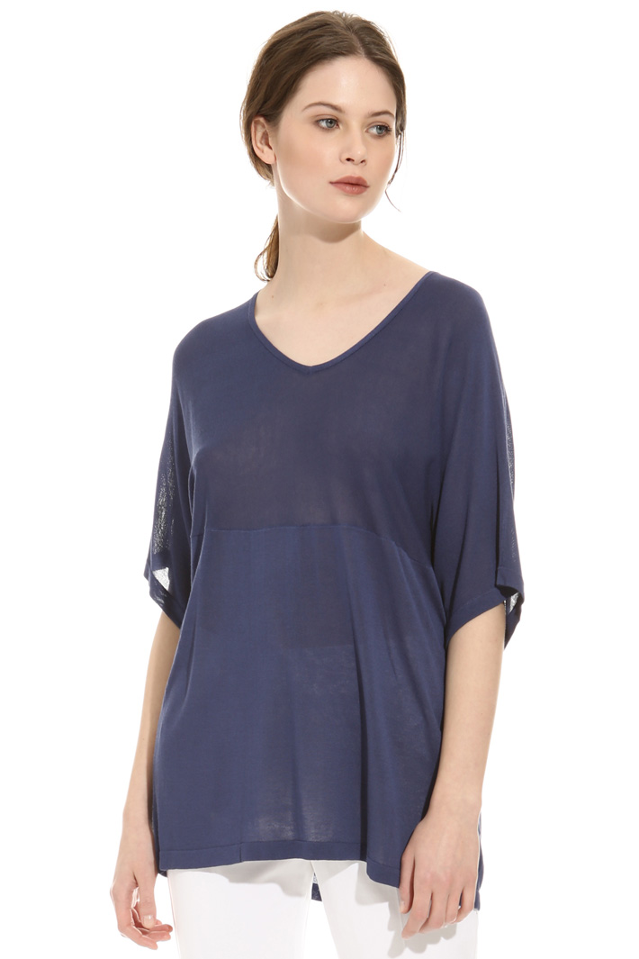 T-shirt over in viscosa Intrend T-shirt over in viscosa Intrend