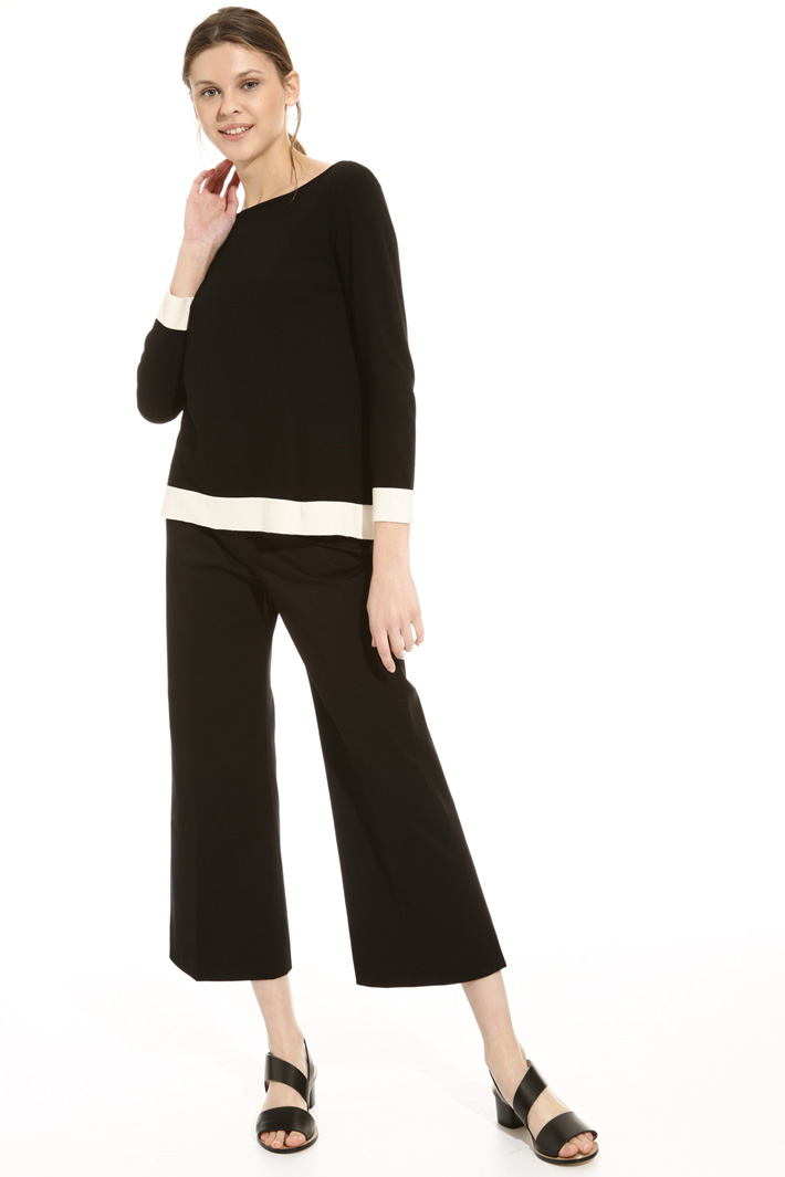 Maglia con scollo a barchetta Intrend Maglia con scollo a barchetta Intrend