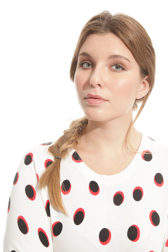 Maglia in cotone stampato Intrend Maglia in cotone stampato Intrend