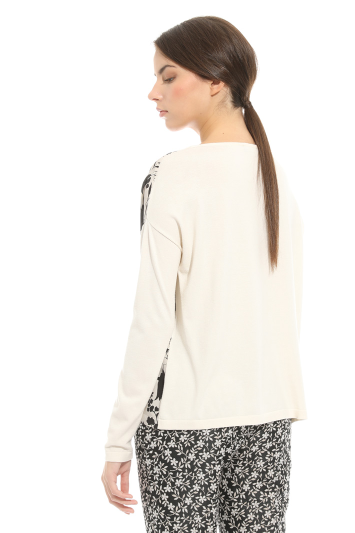 Maglia in mix di materiali Intrend Maglia in mix di materiali Intrend