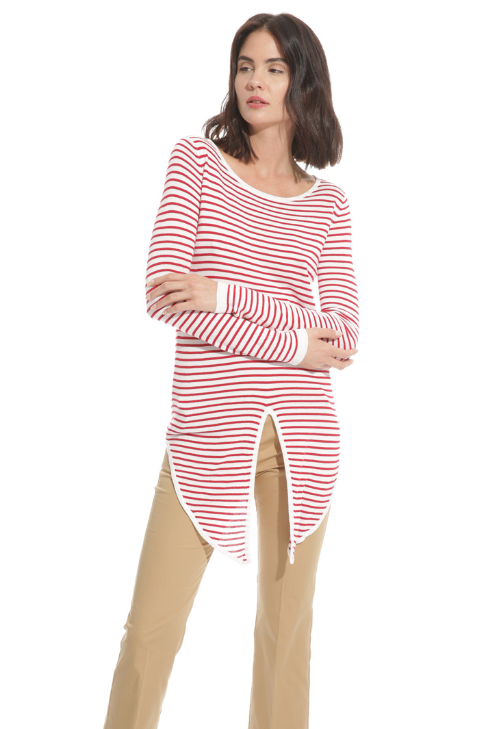 Maglia con nodo a decoro Intrend Maglia con nodo a decoro Intrend
